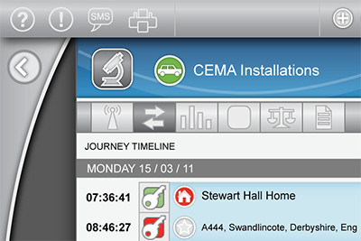 CTS Vehicle Tracking UI